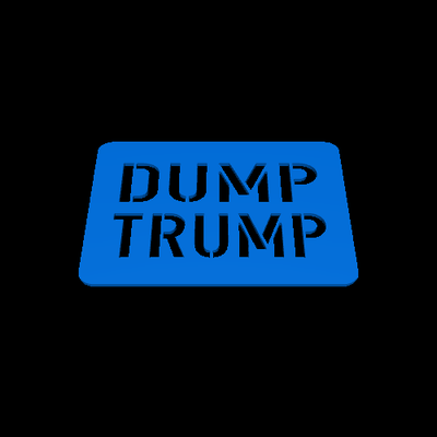 dump trump 3d models download creality cloud 3d print model - Mito3D