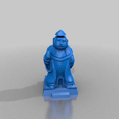 dungeon master - dice rolling tower 3d models download creality cloud 3d print model - Mito3D