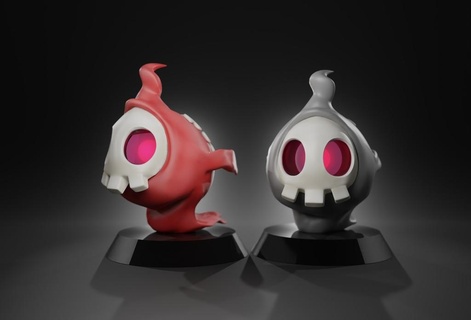 duskull pokemon Others 3d print model - Mito3D