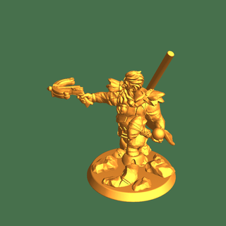 dwarf Characters 3d print model - Mito3D