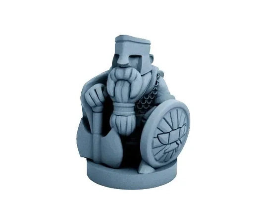 dwarfclan ambar muhafız 18mm ölçek 3d modeller indir creality bulut 3d print model - Mito3D