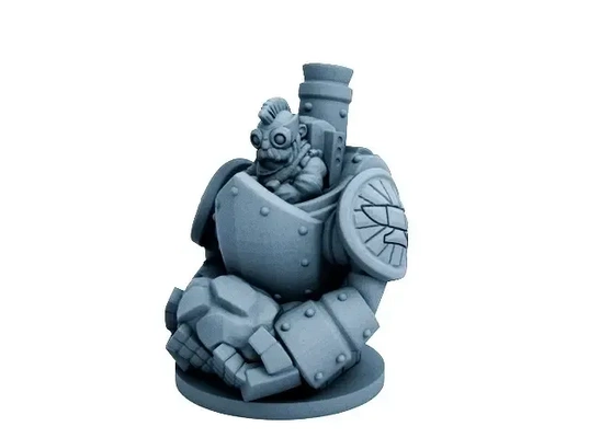 dwarfclan stonethrower 18mm scala 3d modelli scarica creality nube 3d print model - Mito3D