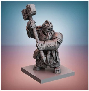 dwarf Characters 3d print model - Mito3D