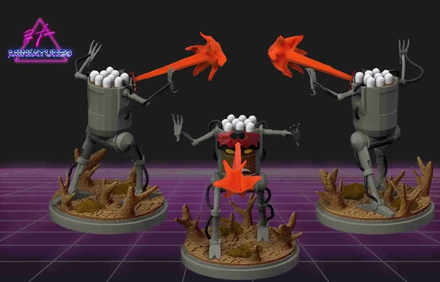 dylamug filmation style miniature motu 3d models download creality cloud 3d print model - Mito3D