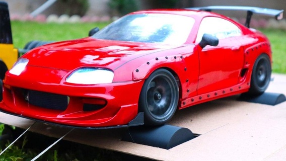 dinossauro rc carros 3d print model - Mito3D
