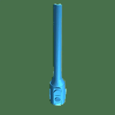 dyson spalt werkzeug v8 3d modelle download realität wolke 3d print model - Mito3D