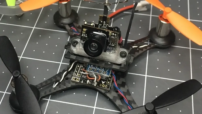 eachine qx90 camera mount 3d models download creality cloud 3d print model - Mito3D