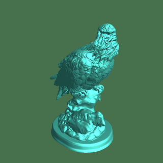 águila volador animales 3d print model - Mito3D