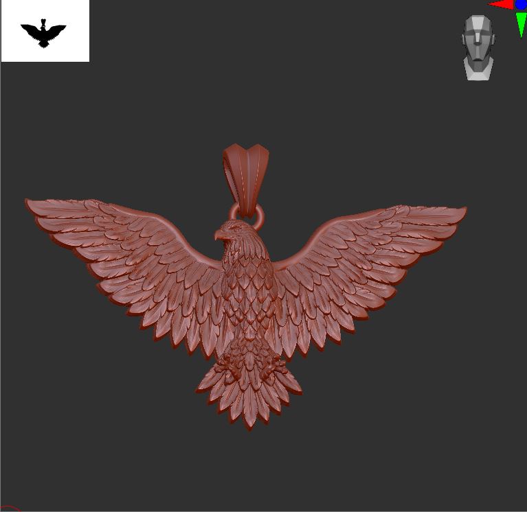 eagle Others 3D print model - Mito3D