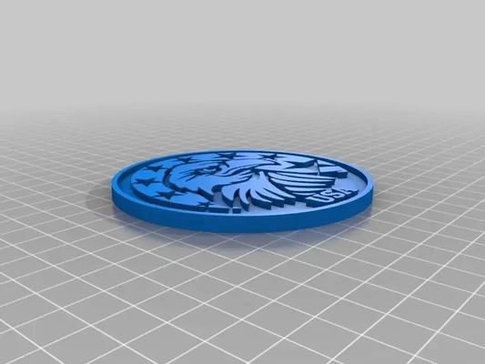 eagle coaster 3d models download creality cloud 3d print model - Mito3D