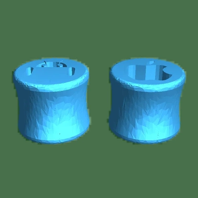 oreille jauges 3d modèles télécharger créalité nuage 3d print model - Mito3D