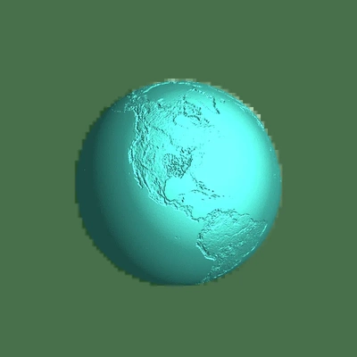 earth 3d models download creality cloud 3d print model - Mito3D