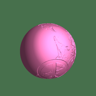 earth dragon ball 3d models download creality cloud Planet Lamp 3d print model - Mito3D