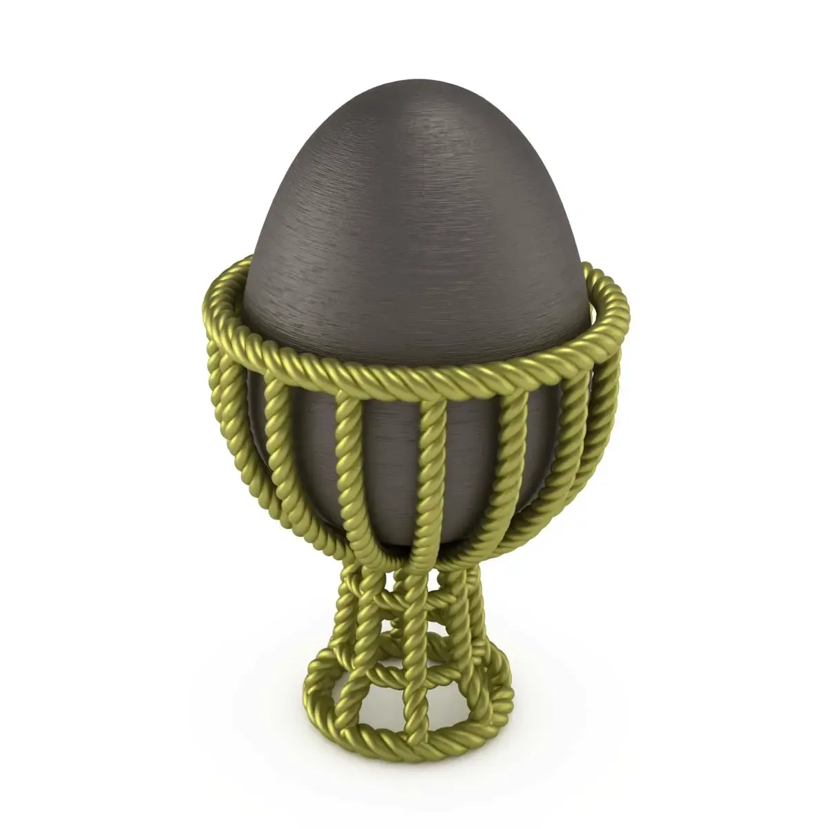 easter egg 002 3d modelos baixar crialidade nuvem 3D print model - Mito3D