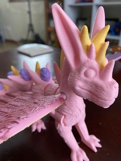 easter bunny dragon Others 3d print model - Mito3D