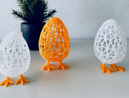 Pasqua uovo mammifero 3d print model - Mito3D