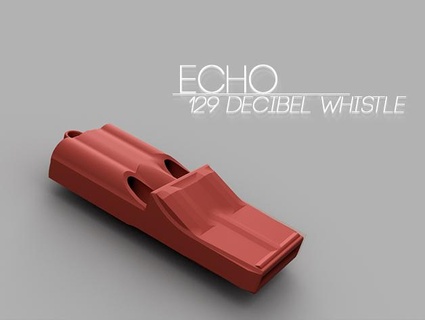 echo 3 tone whistle 3d models download creality cloud toys & games 3d print model - Mito3D