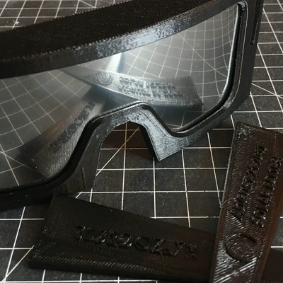 éclipse lunettes 3d modèles télécharger créalité nuage 3d print model - Mito3D