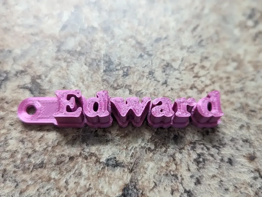 edward chaveiro 3d modelos baixar crialidade nuvem 3d print model - Mito3D