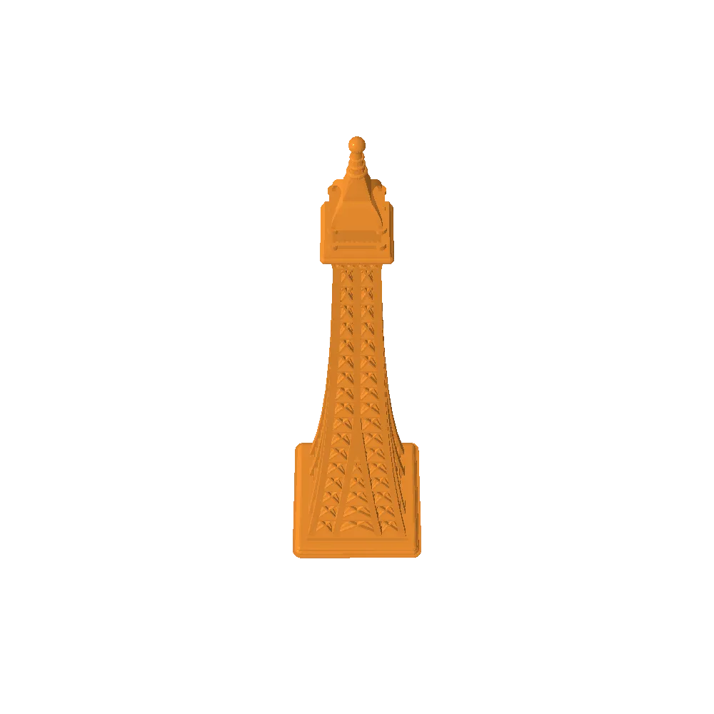 effil tower 3d models download creality cloud 3D print model - Mito3D