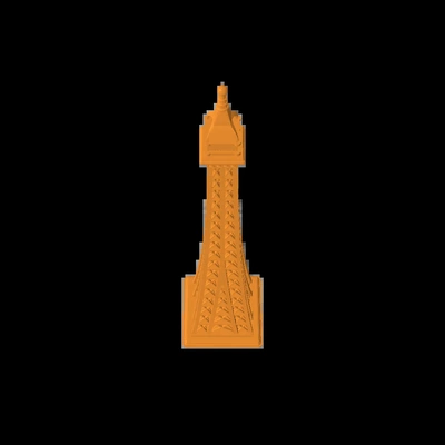 effil tower 3d models download creality cloud 3d print model - Mito3D