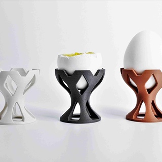 egg cup modern look crown Home Decor 3d print model - Mito3D