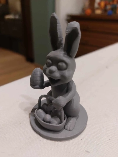 cestino delle uova pasqua coniglietto 3d modelli scarica creality nube 3d print model - Mito3D