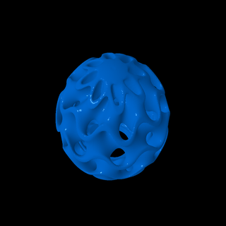 Eierschale 5 Gyroid neu orientiert 3d print model - Mito3D