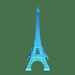 eiffel tower Architecture & Landscape 3d print model - Mito3D