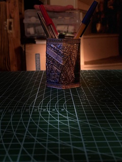 Eiffel Turm Stift Kerze Halter Unterstützung Haushalt 3d print model - Mito3D