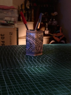 eiffel Torre penna candela domestico 3d print model - Mito3D