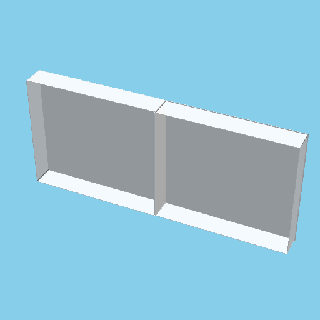 huitièmes bloquer nid boîte v1 3d print model - Mito3D