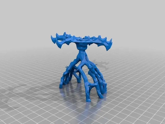 misterioso arboles terreno 3d modelos descargar crealidad nube 3d print model - Mito3D