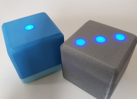 electronic dice electronique Toy Bricks 3d print model - Mito3D
