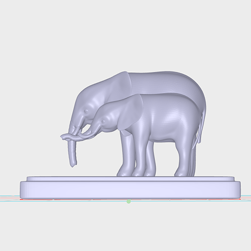 elephant Mammal 3D print model - Mito3D