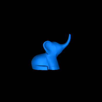 elefante 3d modelli scarica creality nube 3d print model - Mito3D