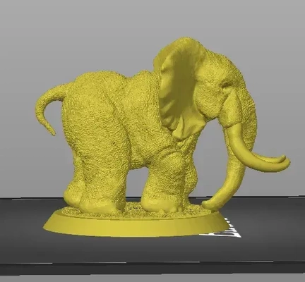 elefante 3d modelos descargar crealidad nube 3d print model - Mito3D