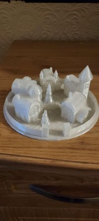 elfo villaggio casa arredamento 3d print model - Mito3D