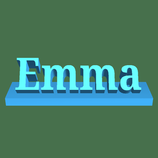 emma 3d print model - Mito3D