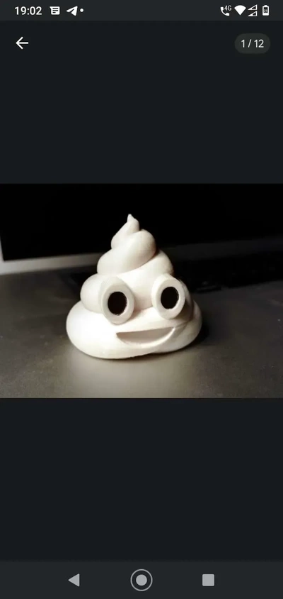 emoji 3d modelle download realität wolke 3d print model - Mito3D