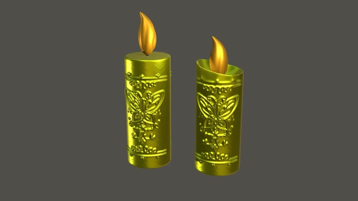 encanto candle 3d models download creality cloud 3d print model - Mito3D