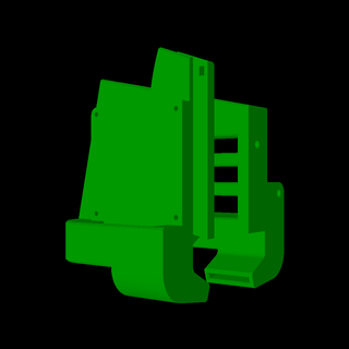 ender3 ventilateur canal 3d print model - Mito3D