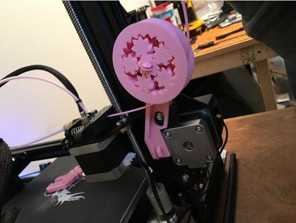 ender3 filament guider imprimante pièces accessoires 3d print model - Mito3D