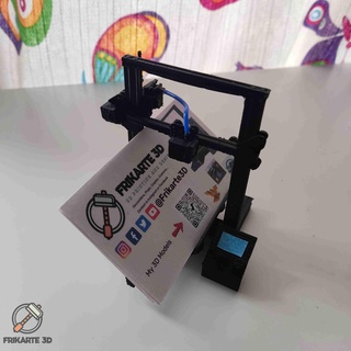 ender 3 pró negócio cartão suporte casa decoração 3d print model - Mito3D
