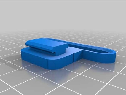 ender 3 Pro v2 filamento guía rail directo manejar bricolaje diy 3d print model - Mito3D