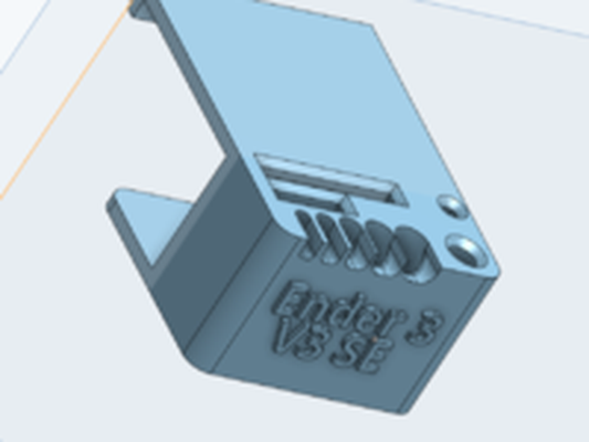 ender 3 v3 se attrezzo titolare supporto 3d modelli scarica creality nube stampante parti accessori 3d print model - Mito3D