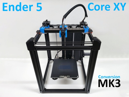 ender 5 core xy linear rails mk3 3d models download creality cloud 3d print model - Mito3D