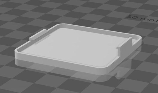 ender blanco xaxis cubierta carcasa funda 3d modelos descargar crealidad nube 3d print model - Mito3D