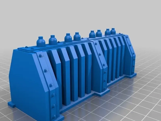 energia ponte martelo guerra 40k 3d modelos baixar crialidade nuvem 3d print model - Mito3D