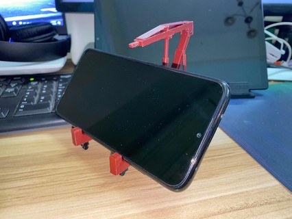 engine hoist phone stand Others 3d print model - Mito3D